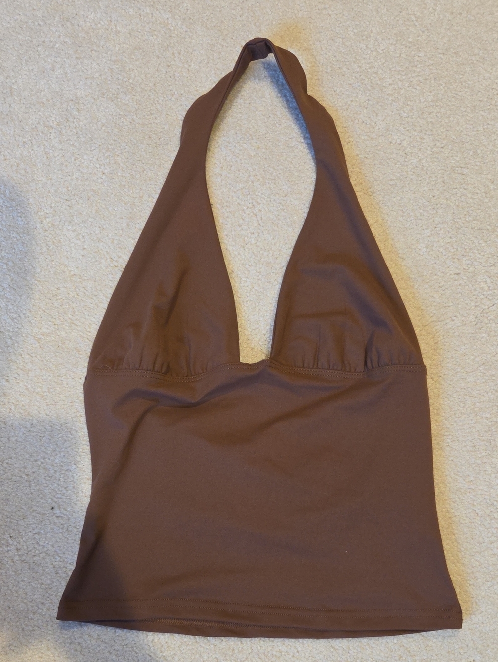 Cute brown halter top